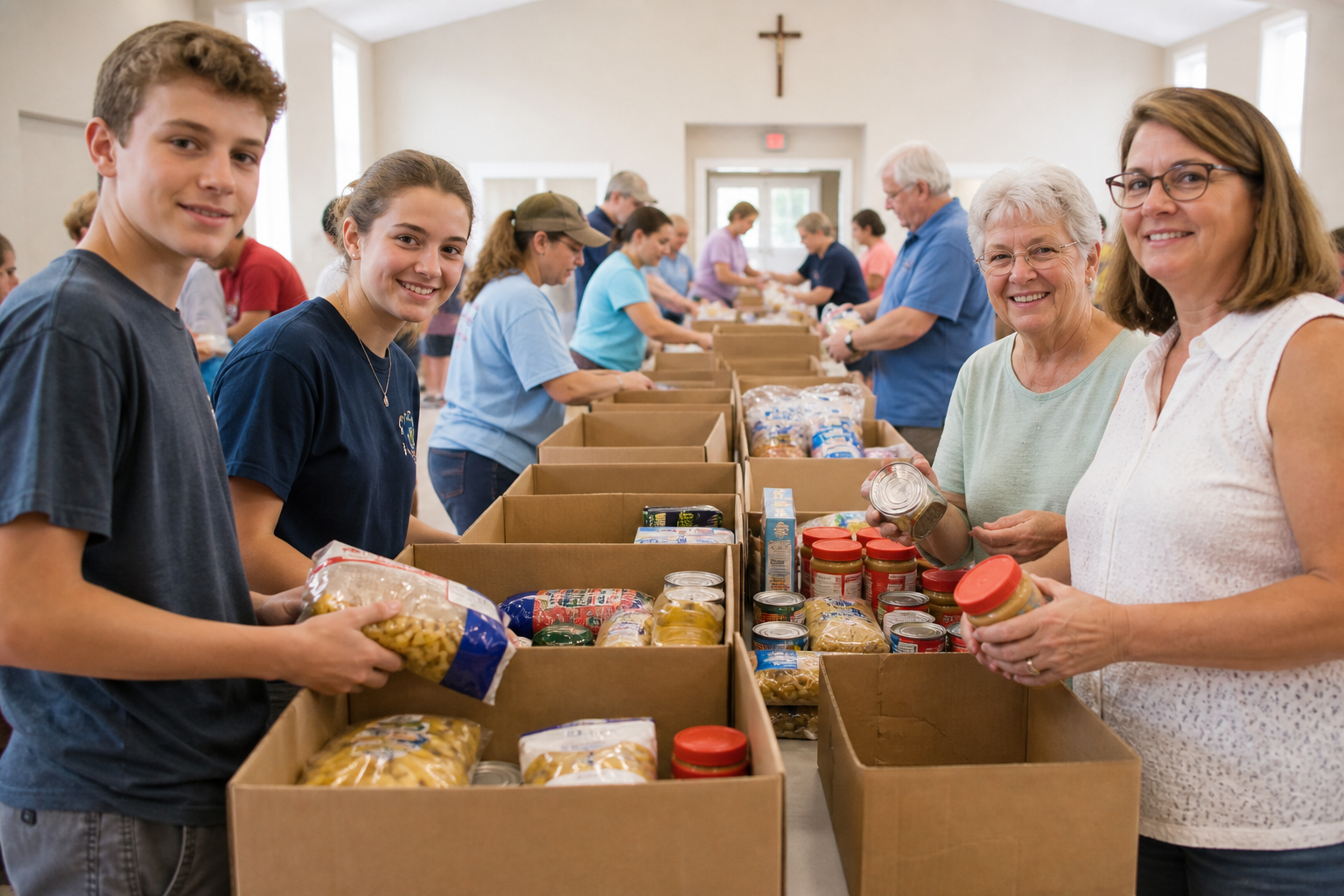 Family food boxes