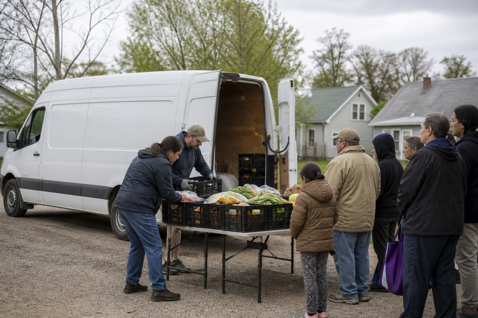 Mobile food pantry